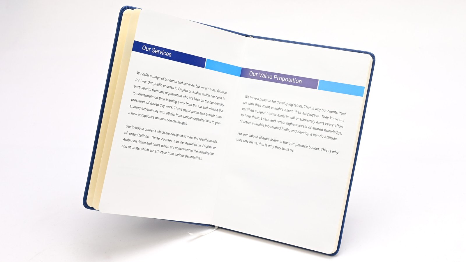 Corporate Profile Pages